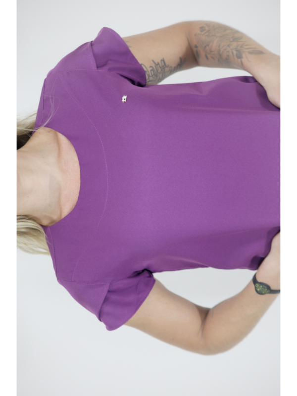  Scrub Feminino Ruth - Gabardine - Violeta - Image 8