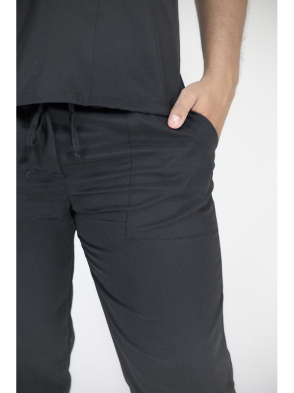 Scrub Masculino V1 - Oxfordine - Preto - Image 5