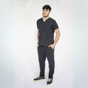Scrub Masculino V1 - Oxfordine - Preto