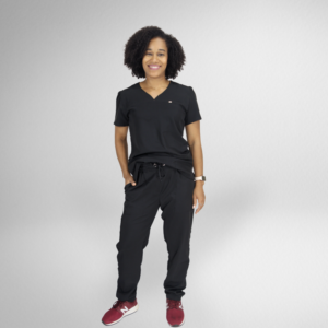  Scrub Feminino Olga - Oxfordine - Preto