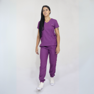 Scrub Feminino V30 - Gabardine - Violeta