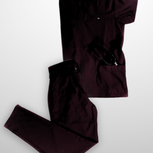  Scrub Plus Size Feminino V30 Amarradinho - Tricoline - Preto