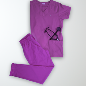 Scrub Plus Size Feminino V30 - Gabardine - Violeta